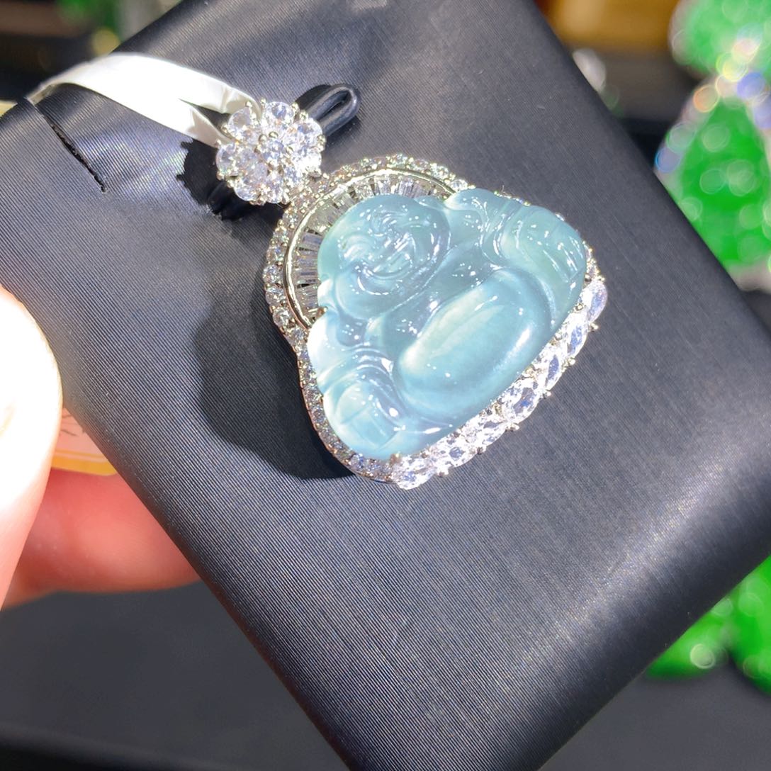 翡翠未镶嵌颈饰5565589999