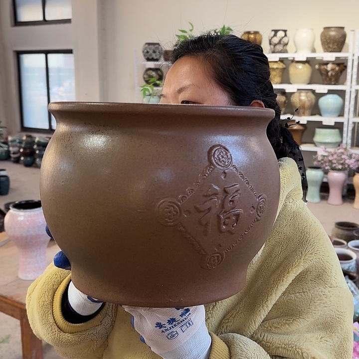 正品高21口25花盆