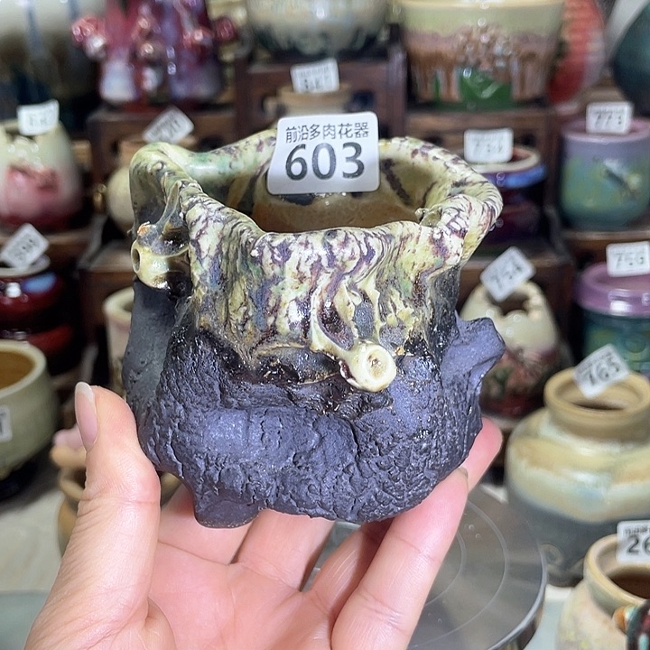 红陶内口径7高的8