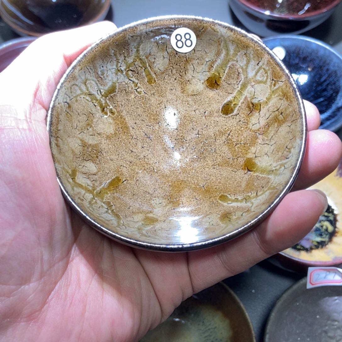 茶盏付*码88 建窑建盏壹铭建盏