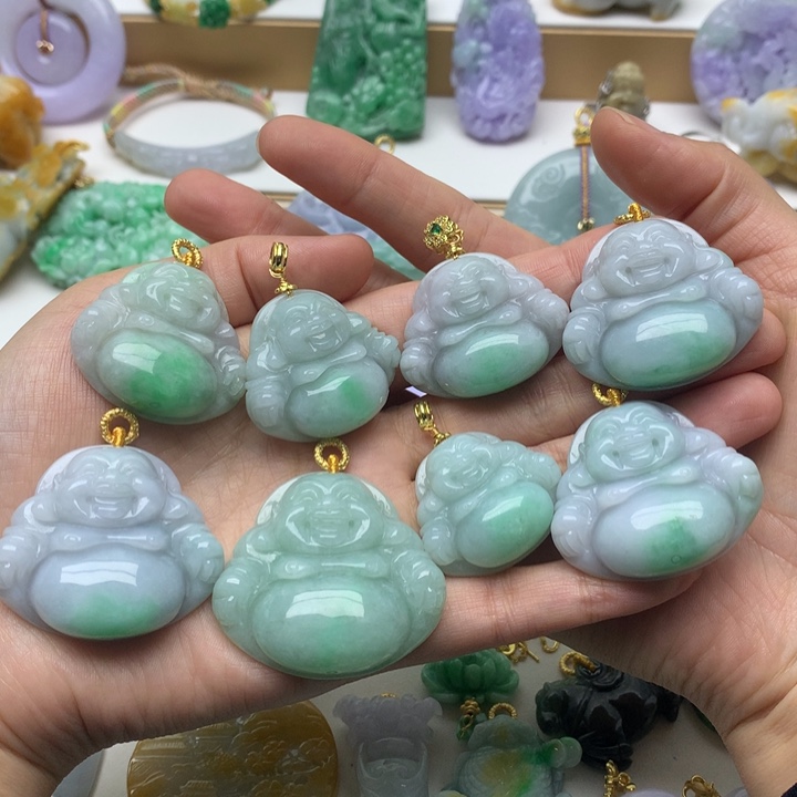 颈饰未镶嵌翡翠正翡翠