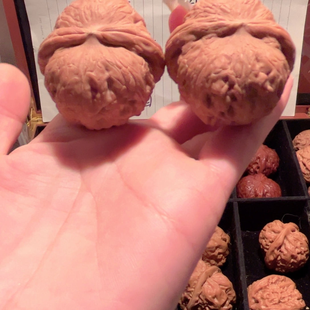 福***贵桃核吊坠平谷元宝