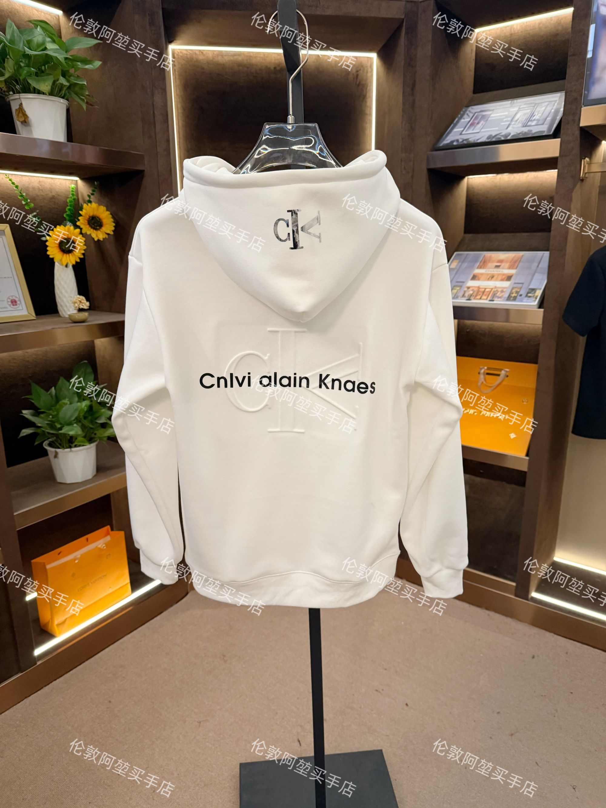 男士秋冬新款轻奢休闲百搭修身时尚加绒卫衣F369