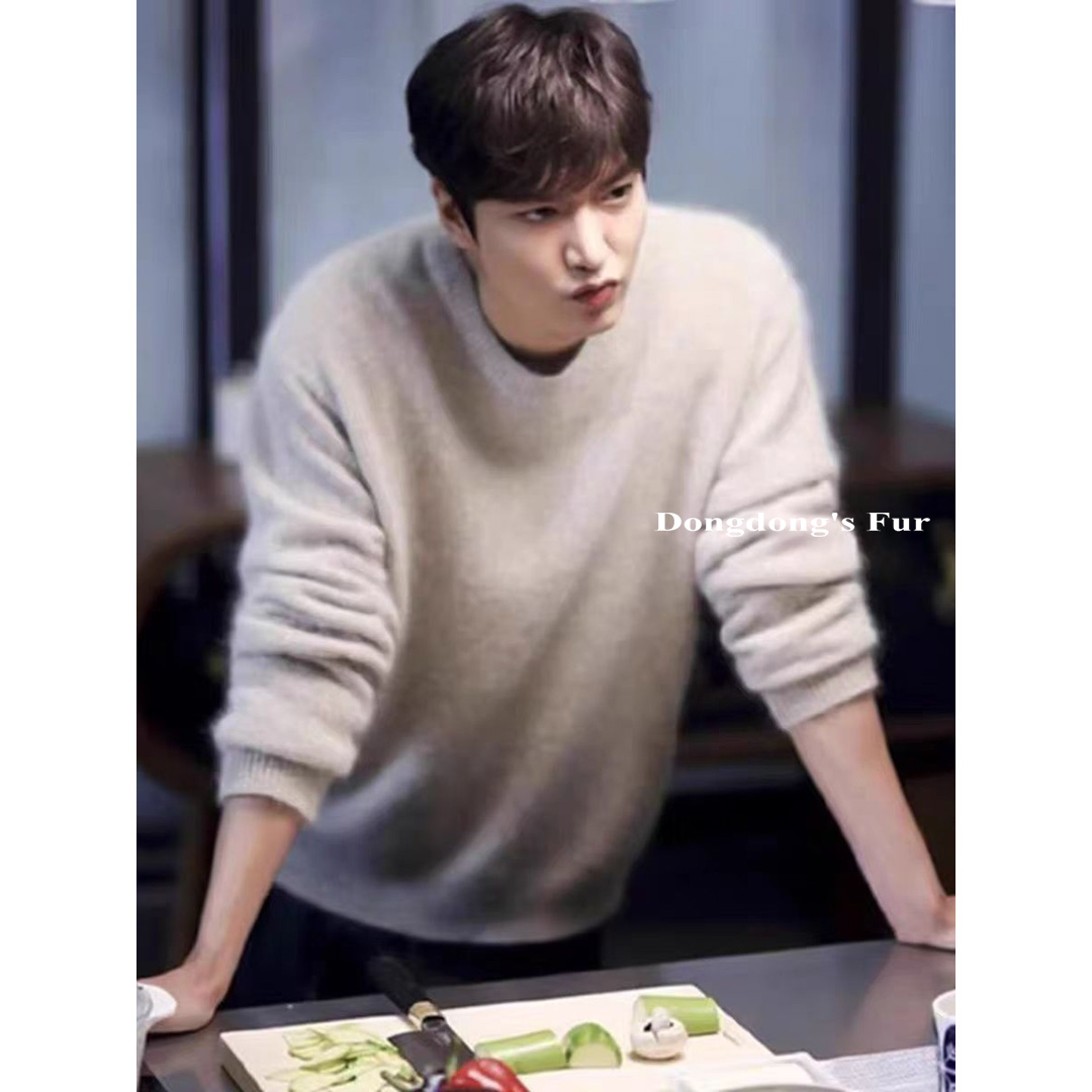 常规款长款衫加厚厚款秋冬时尚宽松型打底衫圆领