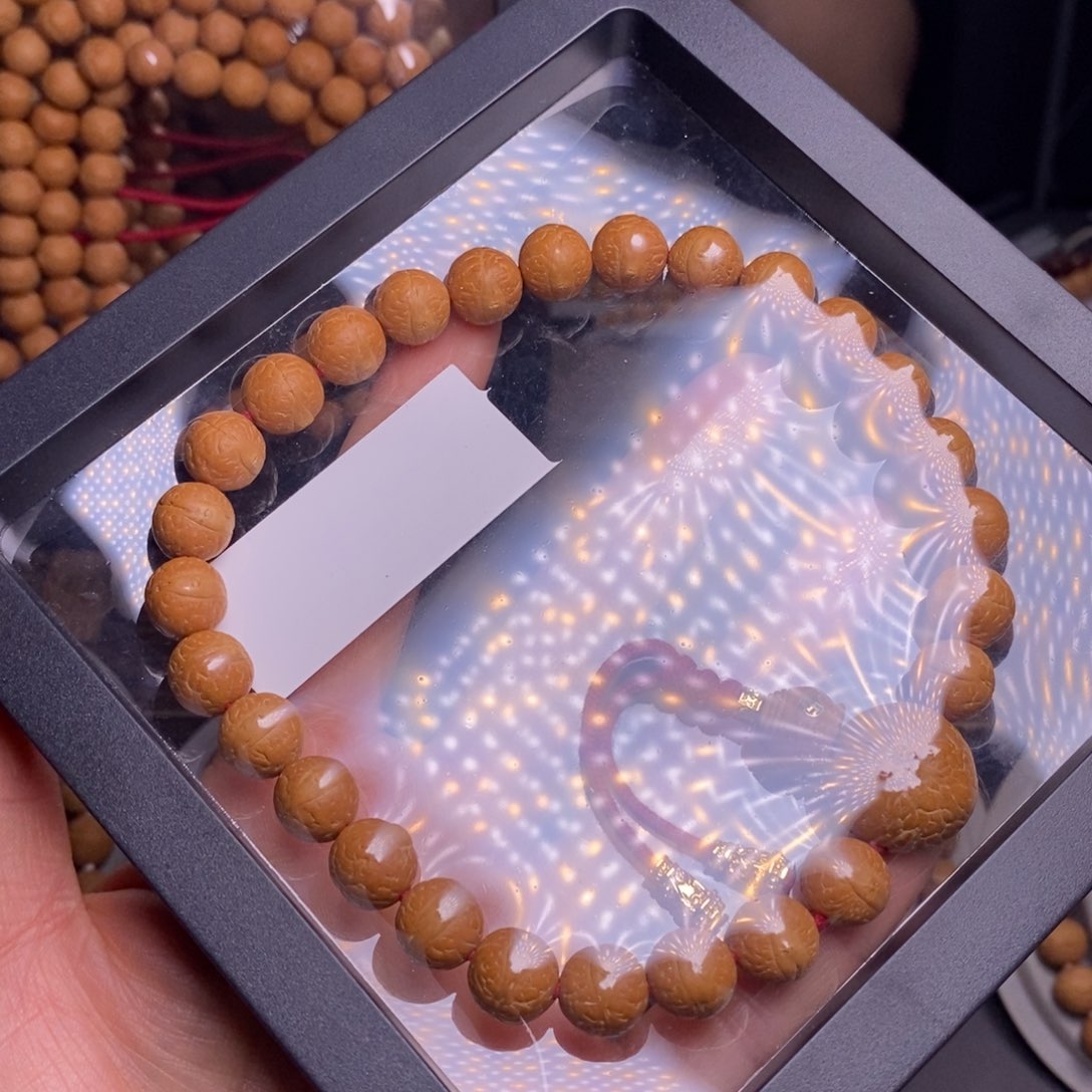 临***品凤眼菩提手串10.5凤眼