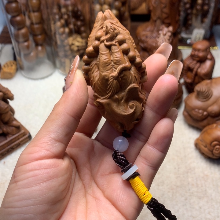 檀香木其他老山檀香手把件