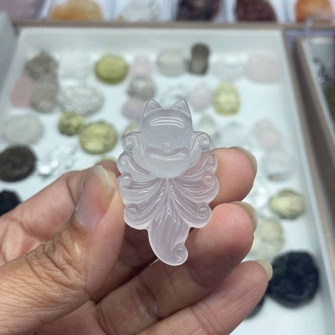 水晶吊坠(不含链)未镶嵌A***莉