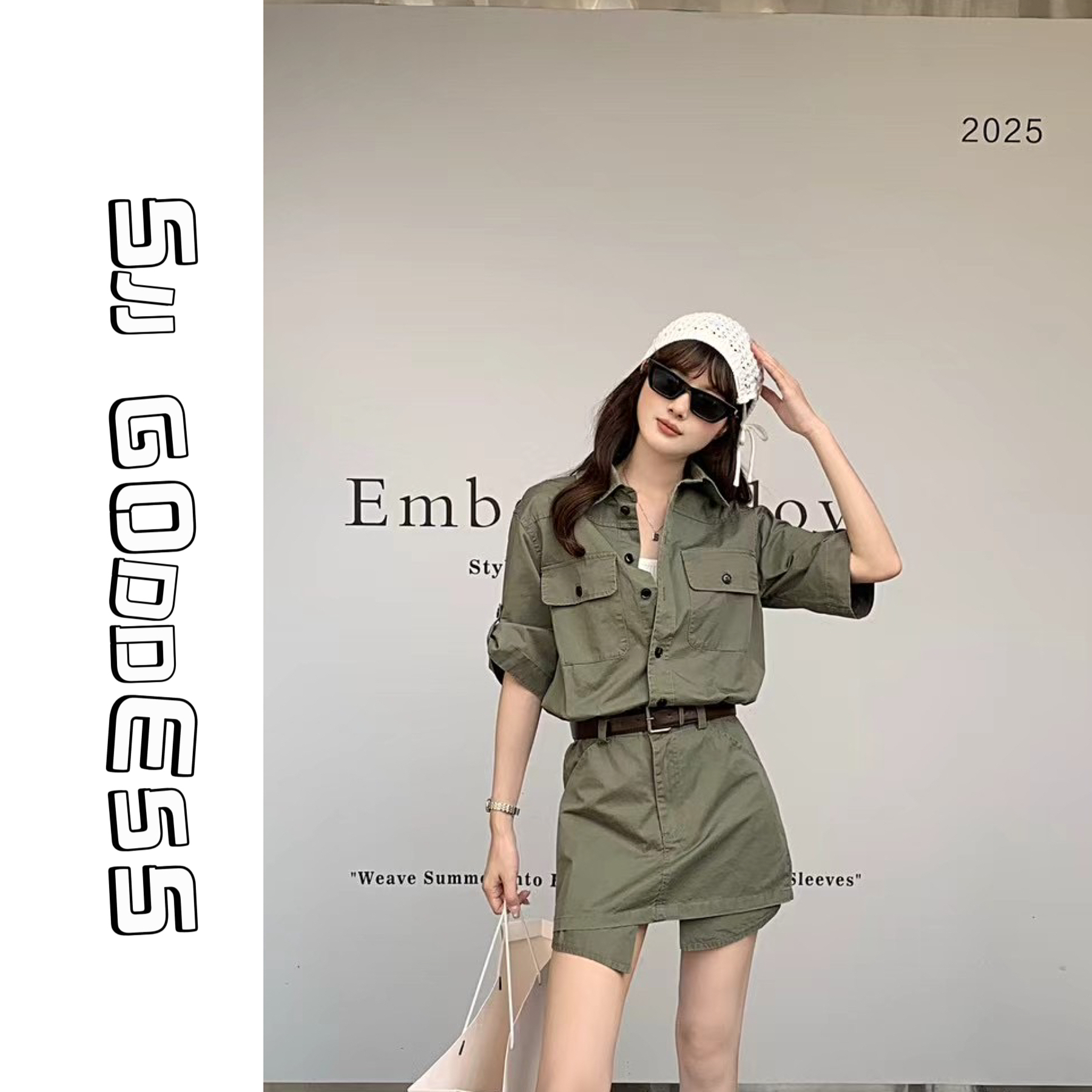 【娇娇私服定制】新款上新休闲工装连衣裙51901#
