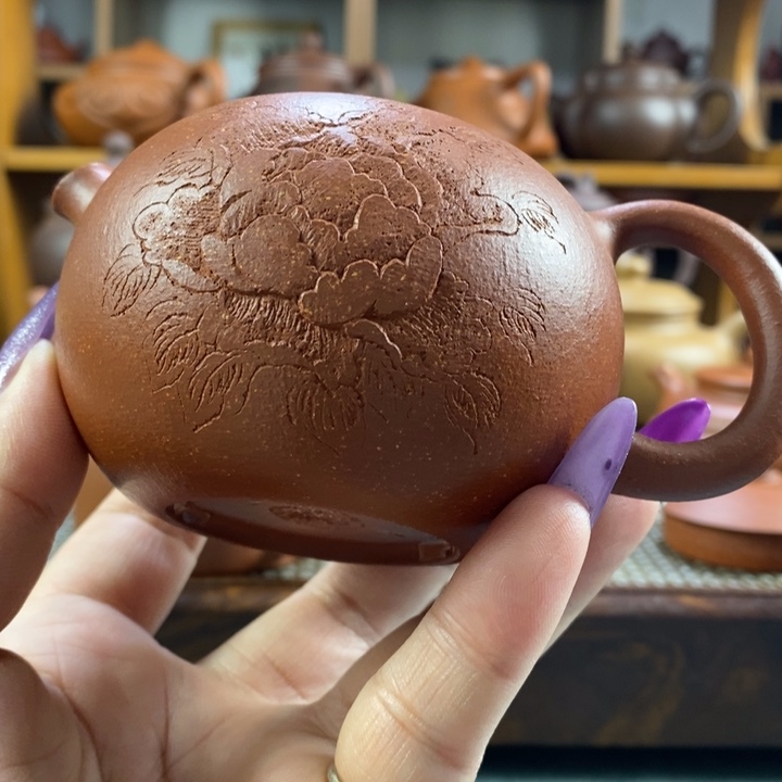 心***9紫砂茶壶原矿紫砂壶系列产品瑕疵