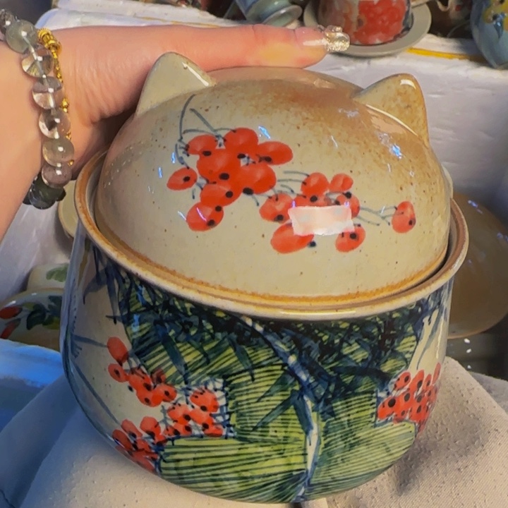 瓷片景德镇陶瓷手工手绘