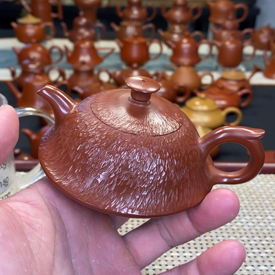 紫砂茶壶顺****然潮州手拉壶
