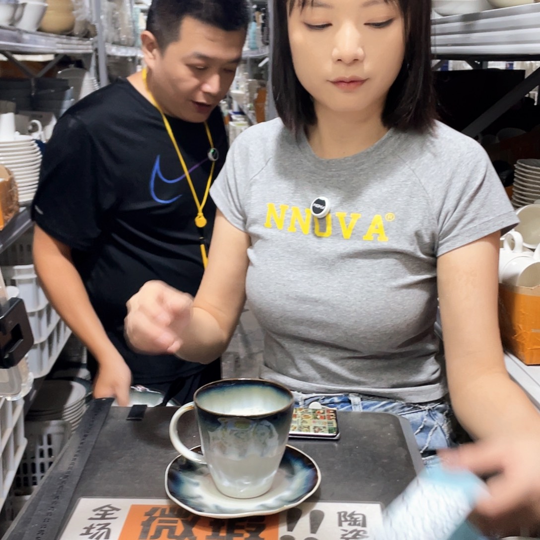 瓷片035              4杯4碟