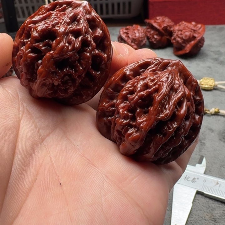 吊坠文玩核桃虎头170