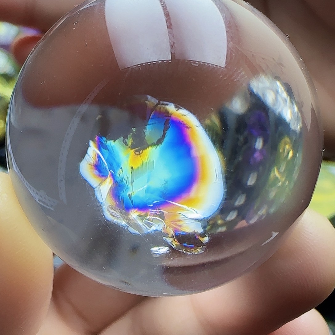 水晶水晶球未镶嵌