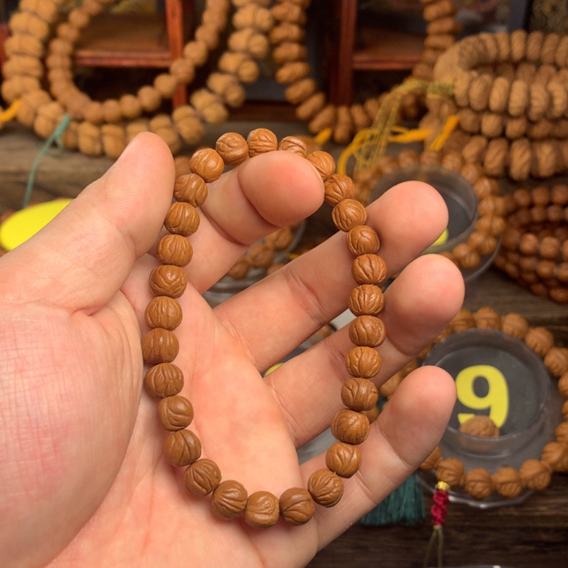 【闪购商品】桃核吊坠紫**来09单圈