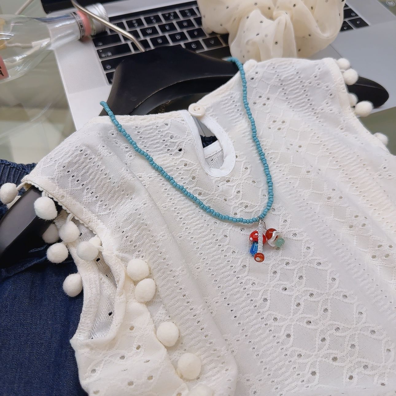 女童夏装无袖衬衫背心时髦装薄上衣2025新款洋气女孩娃娃衫中大童