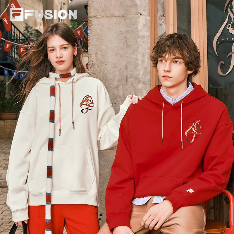 马上起飞 | Dimitri联名FILA FUSION运动连帽卫衣男女T11U612202F