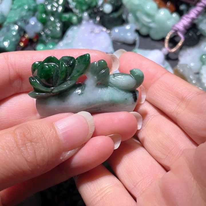 【闪购商品】翡翠颈饰未镶嵌天然翡翠