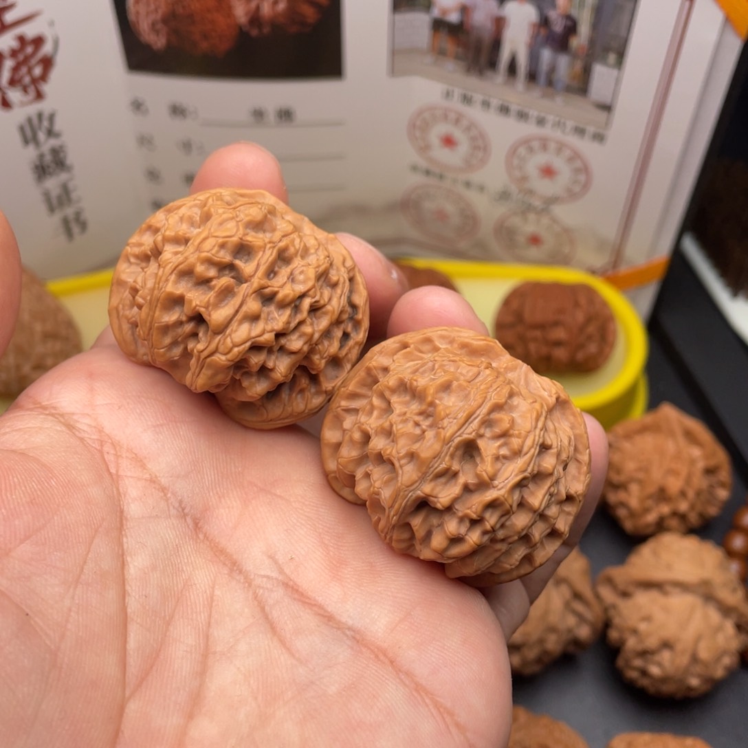 文玩核桃把件强****C40苹果