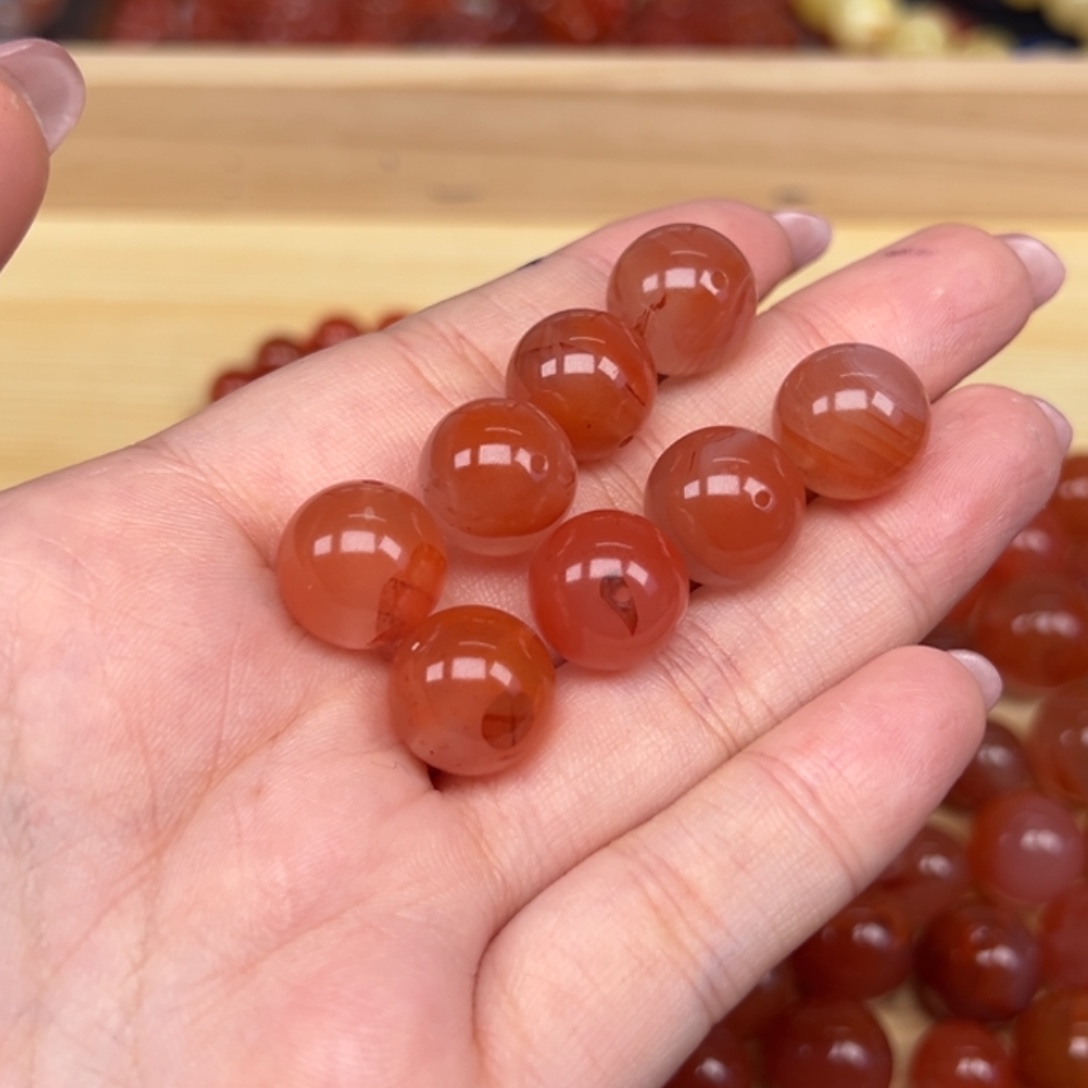 正***人南红玛瑙未镶嵌吊坠(不含链)