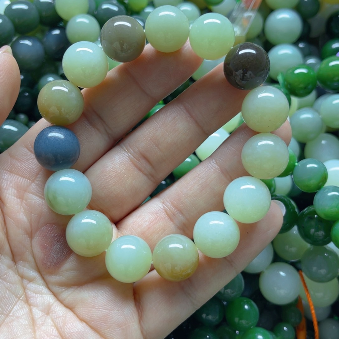 和田玉手链未镶嵌