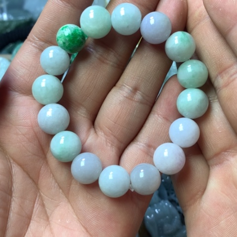 翡翠未镶嵌颈饰天然缅甸翡翠a货