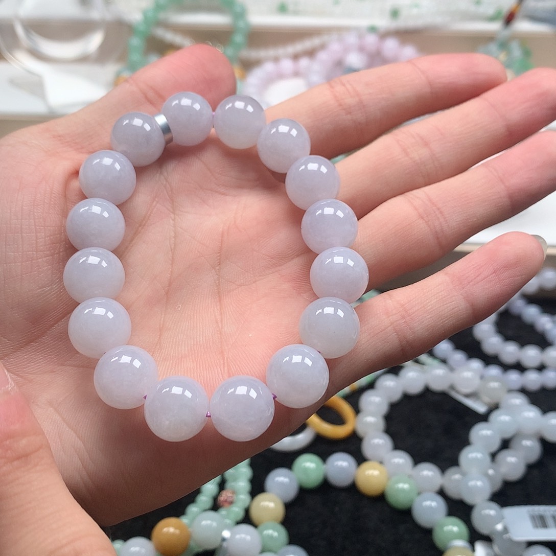 S***e翡翠未镶嵌手链翡翠