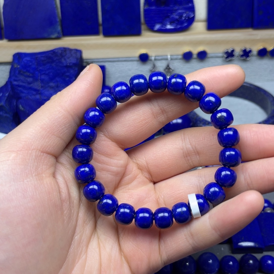 青金石手串9+未镶嵌