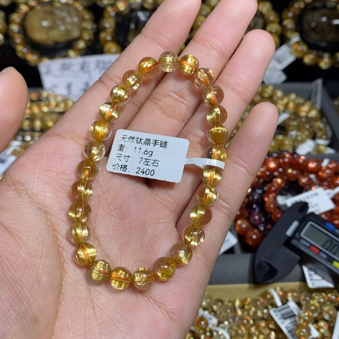 水晶手链未镶嵌淺**✧琪