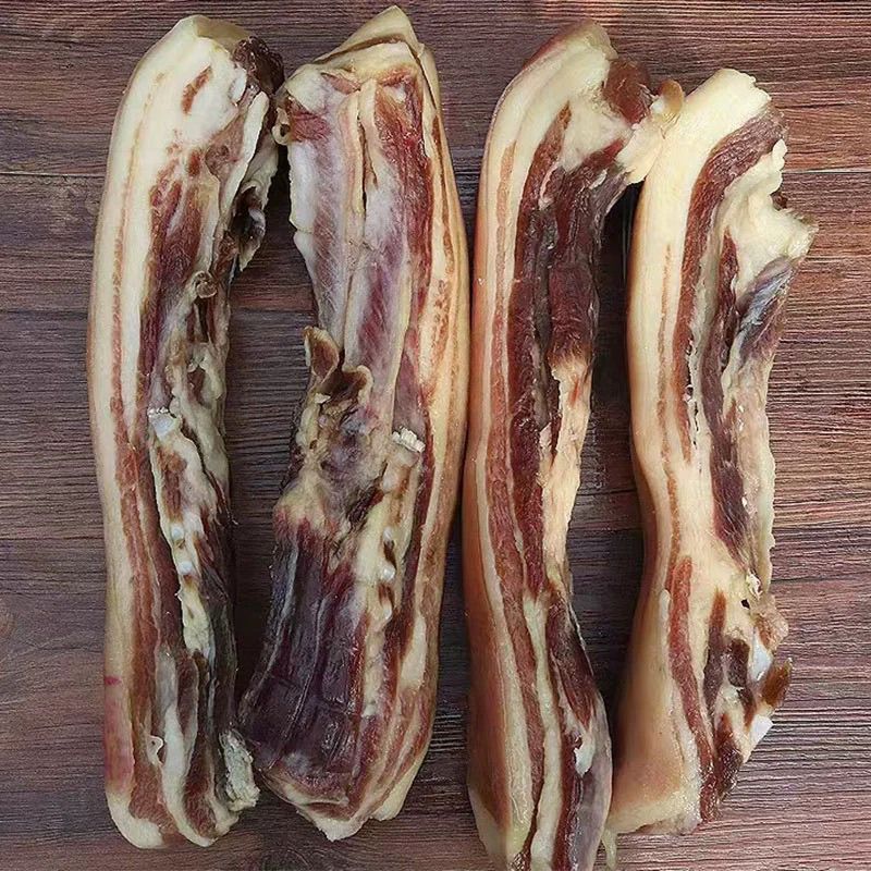 正宗农家腌制风干咸肉五花肉传统日晒干咸货腊货特产批发腊肉
