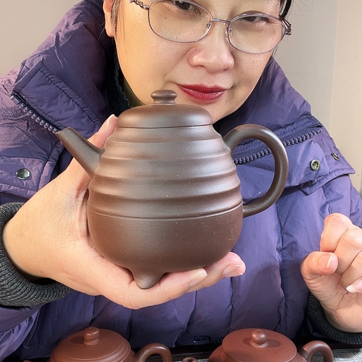 底槽青茶壶作品欣赏