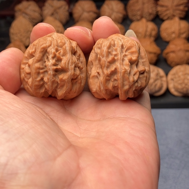 文玩核桃把件平谷方块40