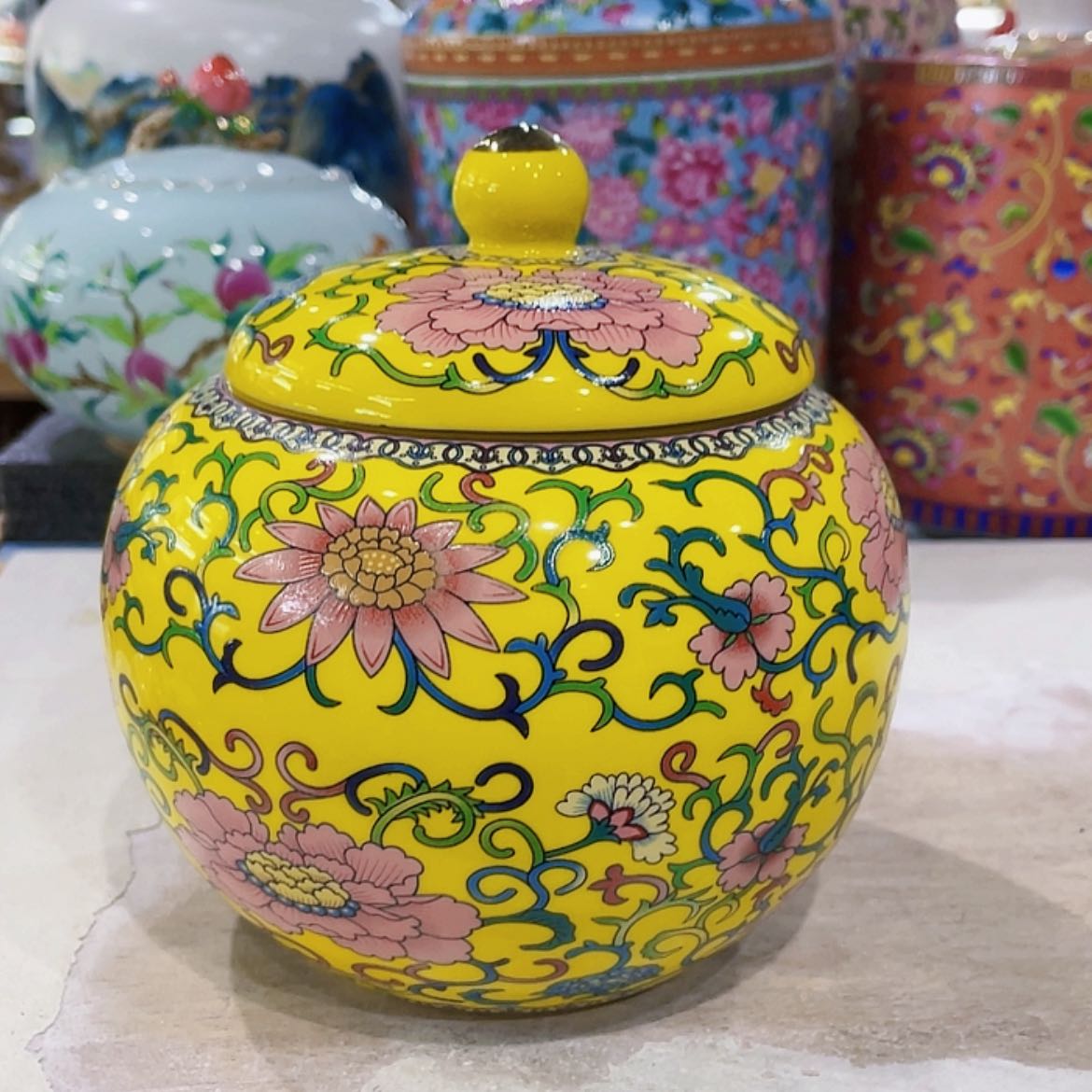 【闪购商品】罐陶瓷茶葉罐密封罐