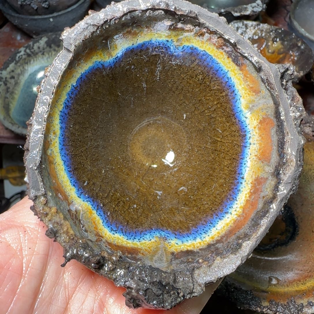 用***9柴烧建盏茶盏茶杯594