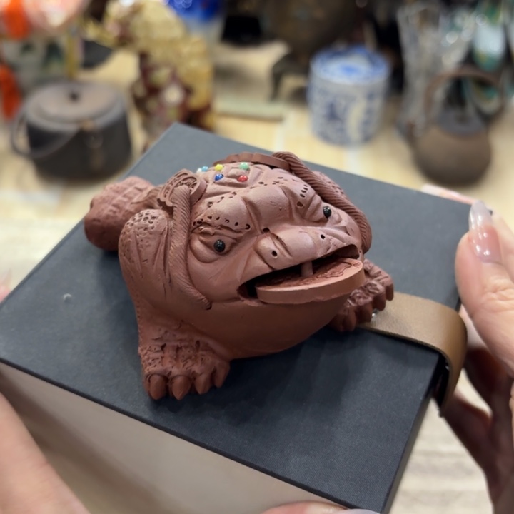 陶瓷古美术置物摆件