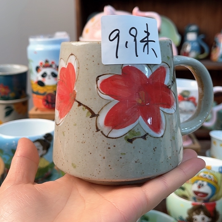 陶景德镇釉下手绘陶瓷 
