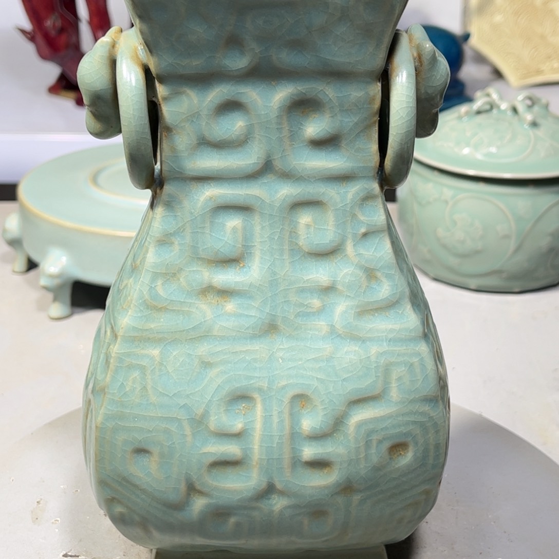 瓶汝窑瓷器品相完美