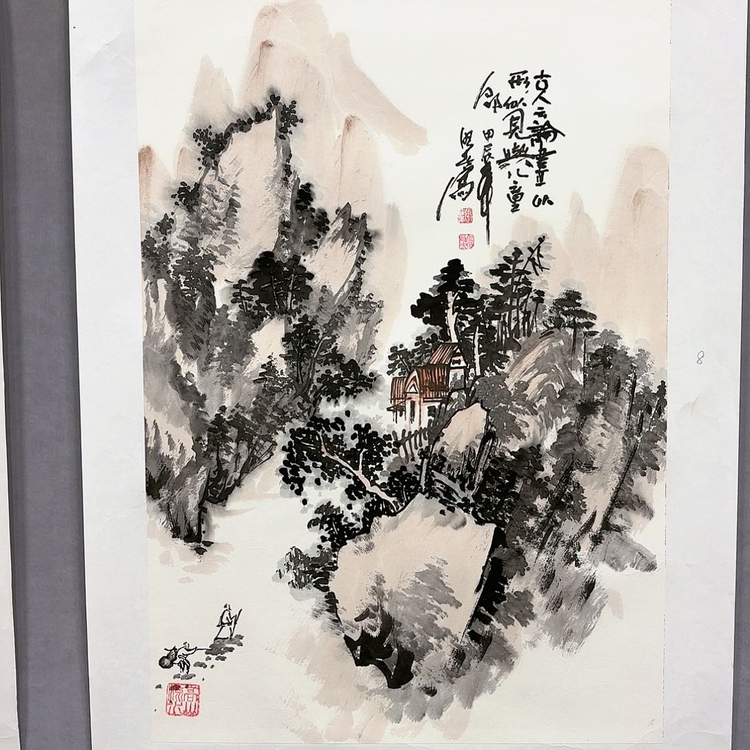 国画国画纯手绘作品请放心去藏