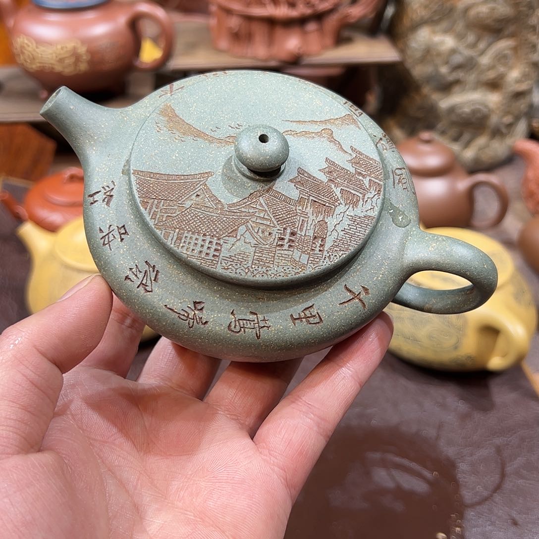 紫砂茶壶X*精工手工紫砂壶