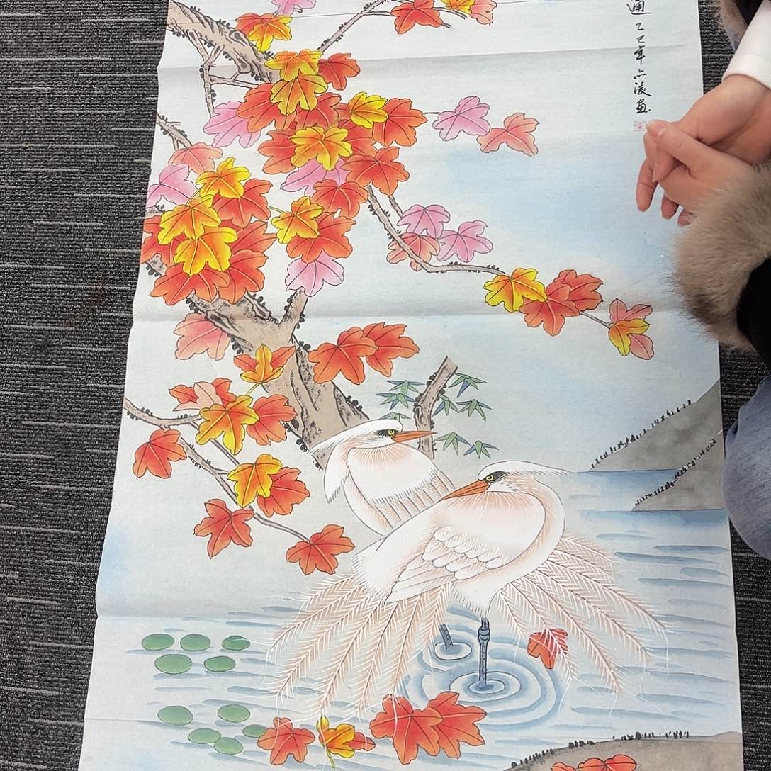 国画国画作品纯手绘