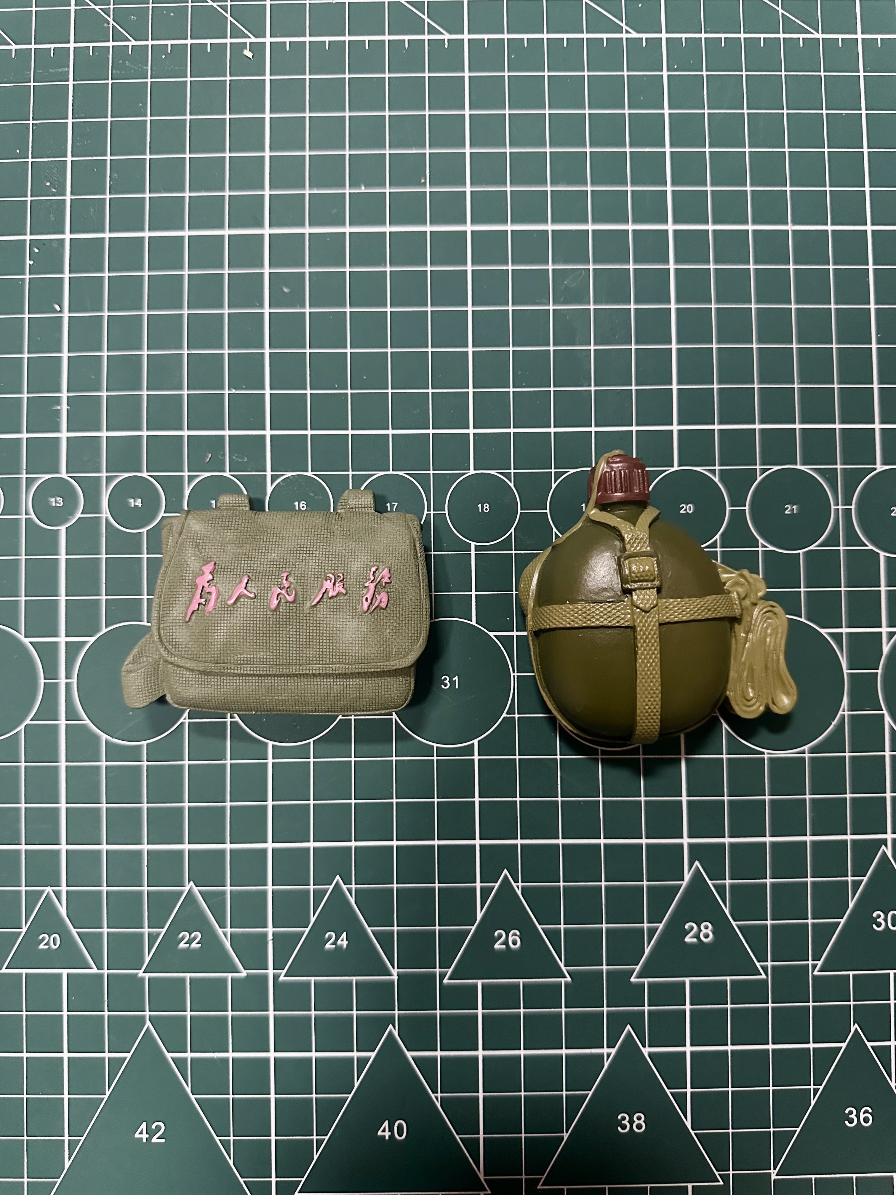 北京文创怀旧系列小书包老水壶树脂冰箱贴