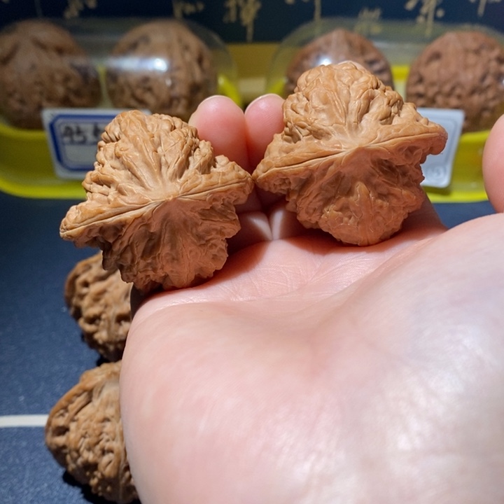 把件文玩核桃梅花印