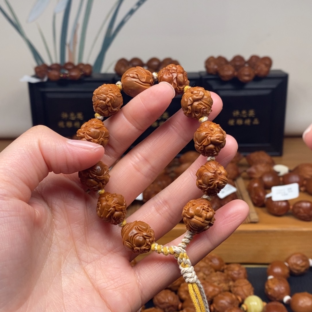 手串橄榄核许静健老师十方有财