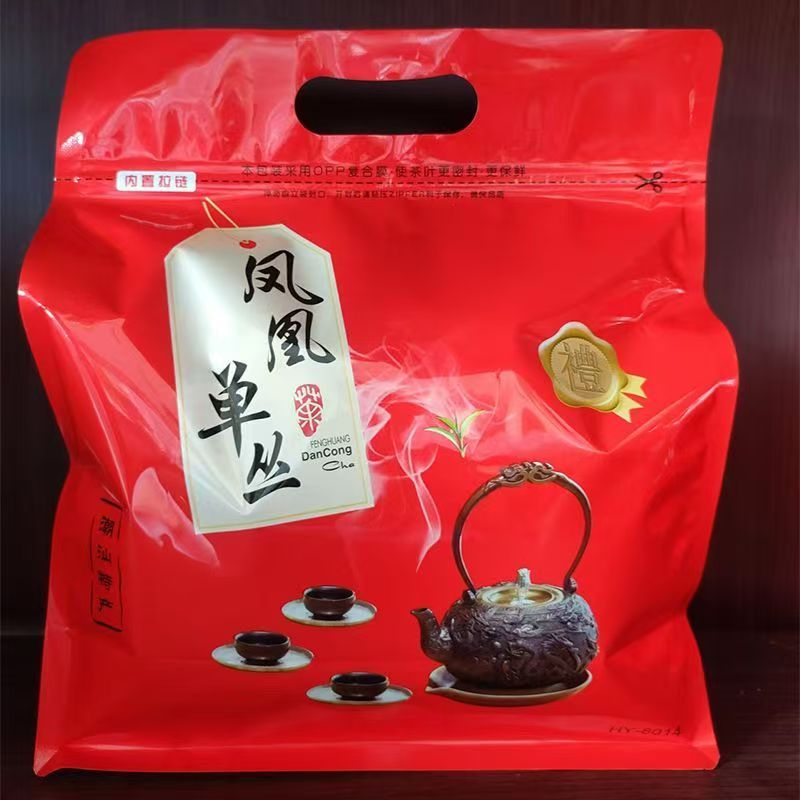 高山二春二米茶叶 潮州凤凰单丛茶 清香型 没梗粗叶 袋装400g