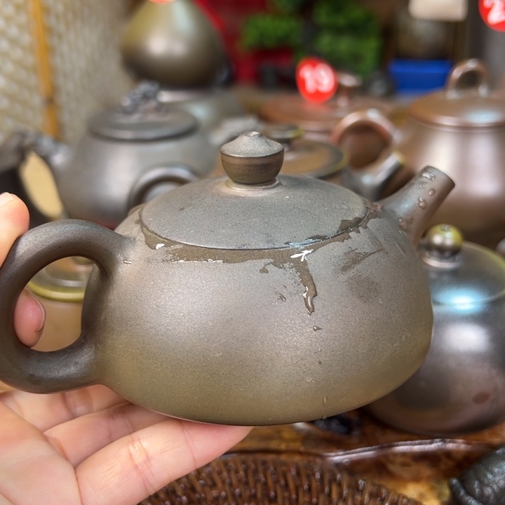 陶瓷柴烧坭兴陶180cc