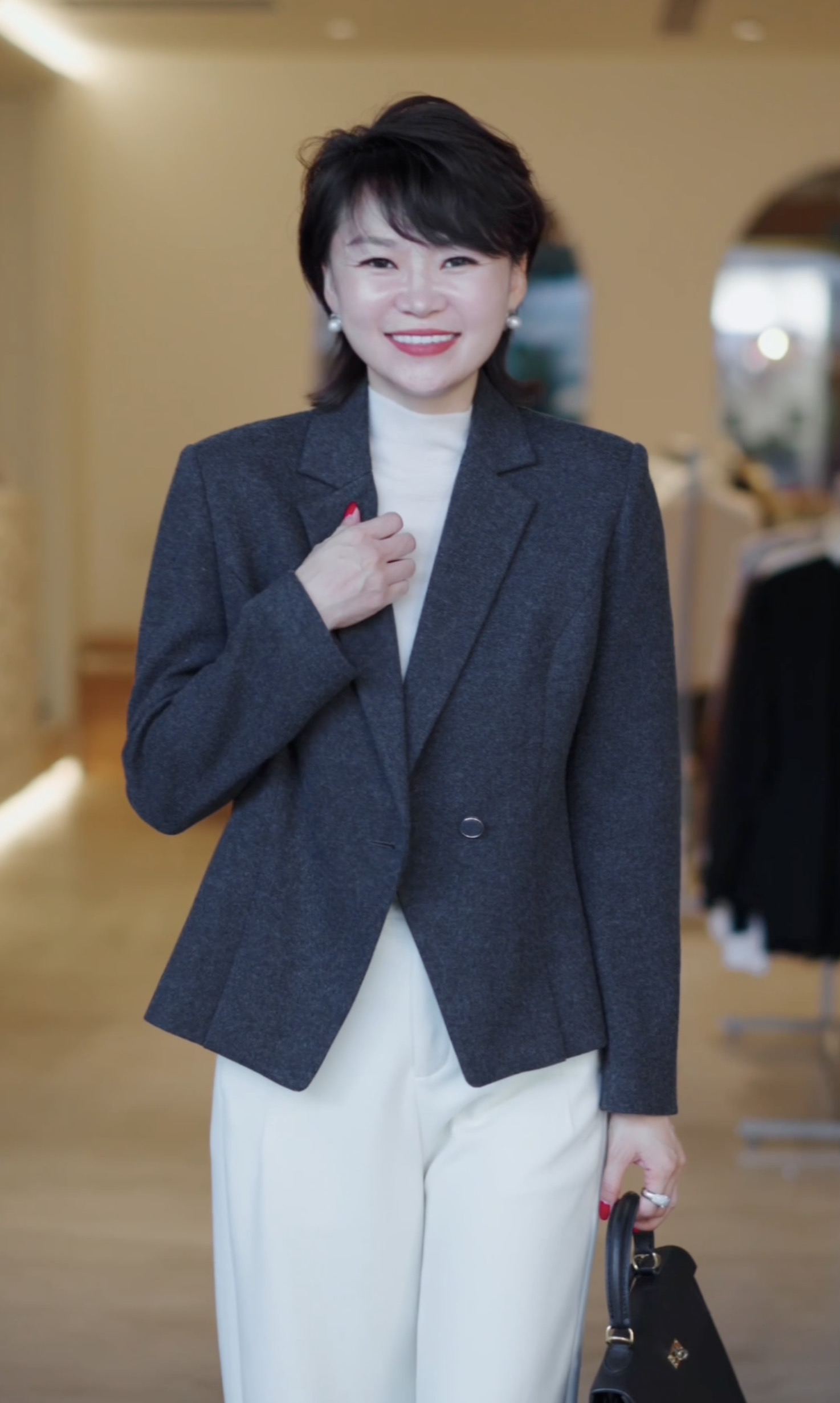 包迦冬季新款羊毛高级感呢子小外套YYW9419637