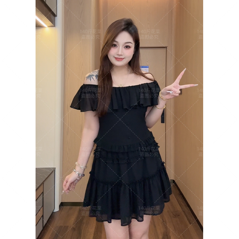 满满微胖定制~【遇见彩虹】夏季新款两穿活力感多巴胺套装LHC1950