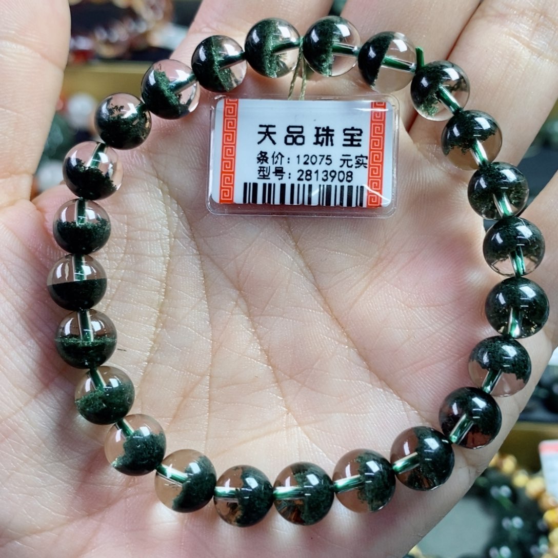 水晶手串未镶嵌绿幽灵2813908