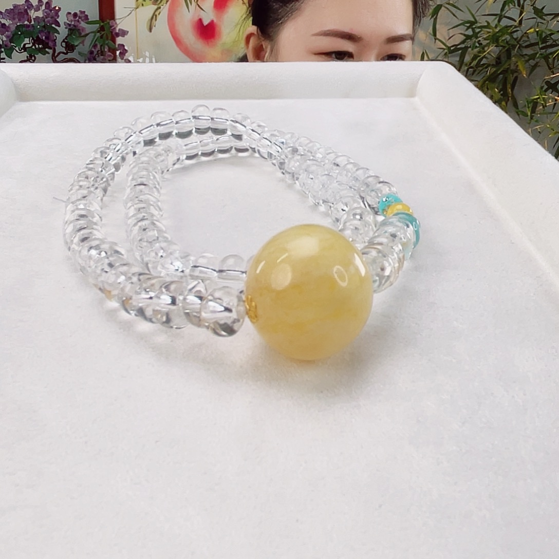 水晶颈饰未镶嵌水晶9.2