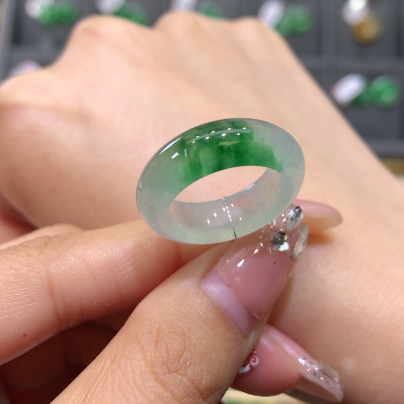 【闪购商品】翡翠戒指未镶嵌11.12号